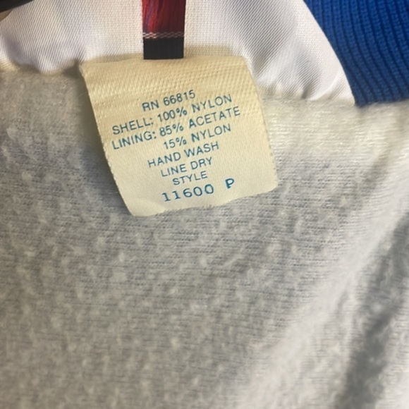 Vintage WestArk jacket Royal Blue White American Pool League bomber coat Sz 2XL - Picture 9 of 16